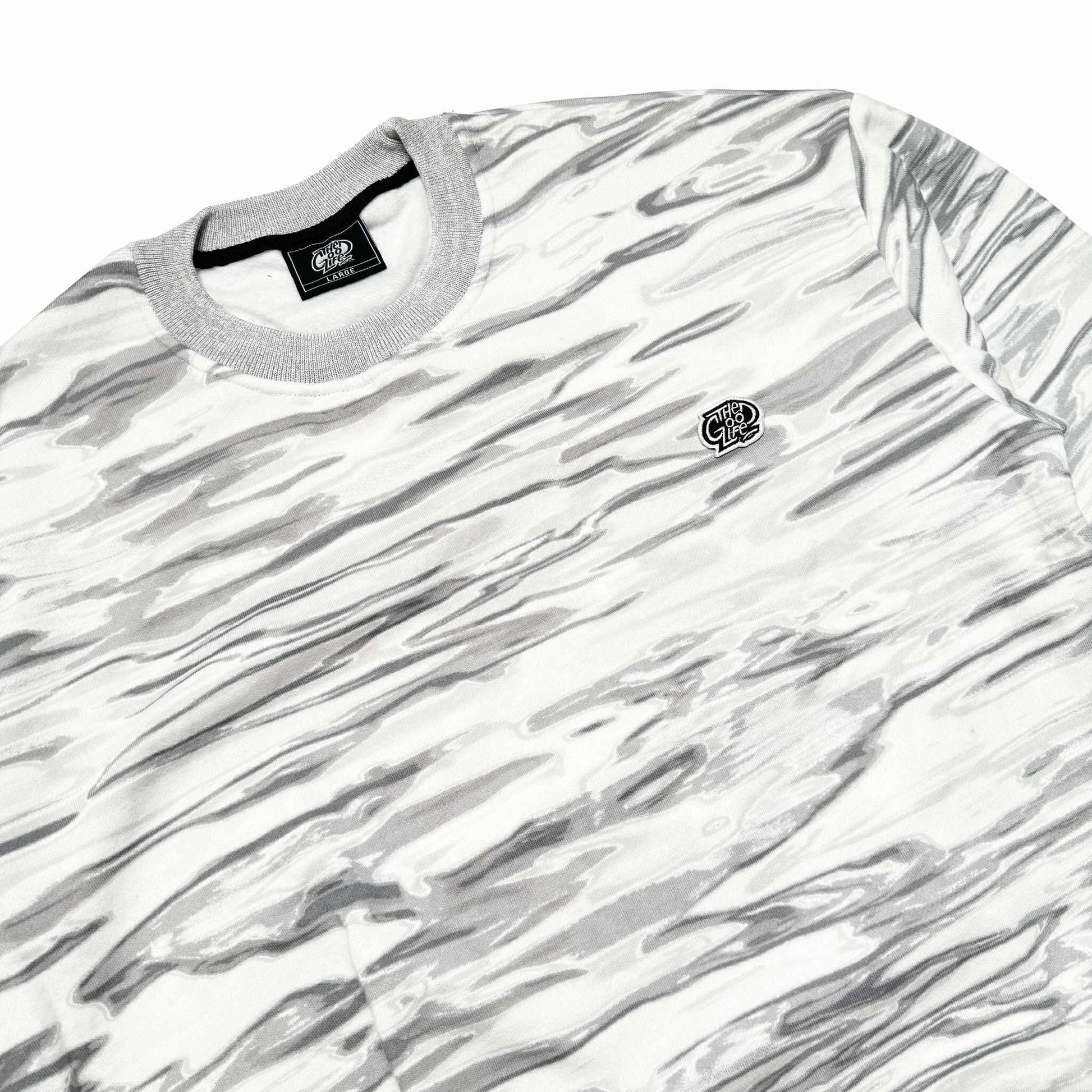 CAMOU (WHITE) SWEATSHIRT