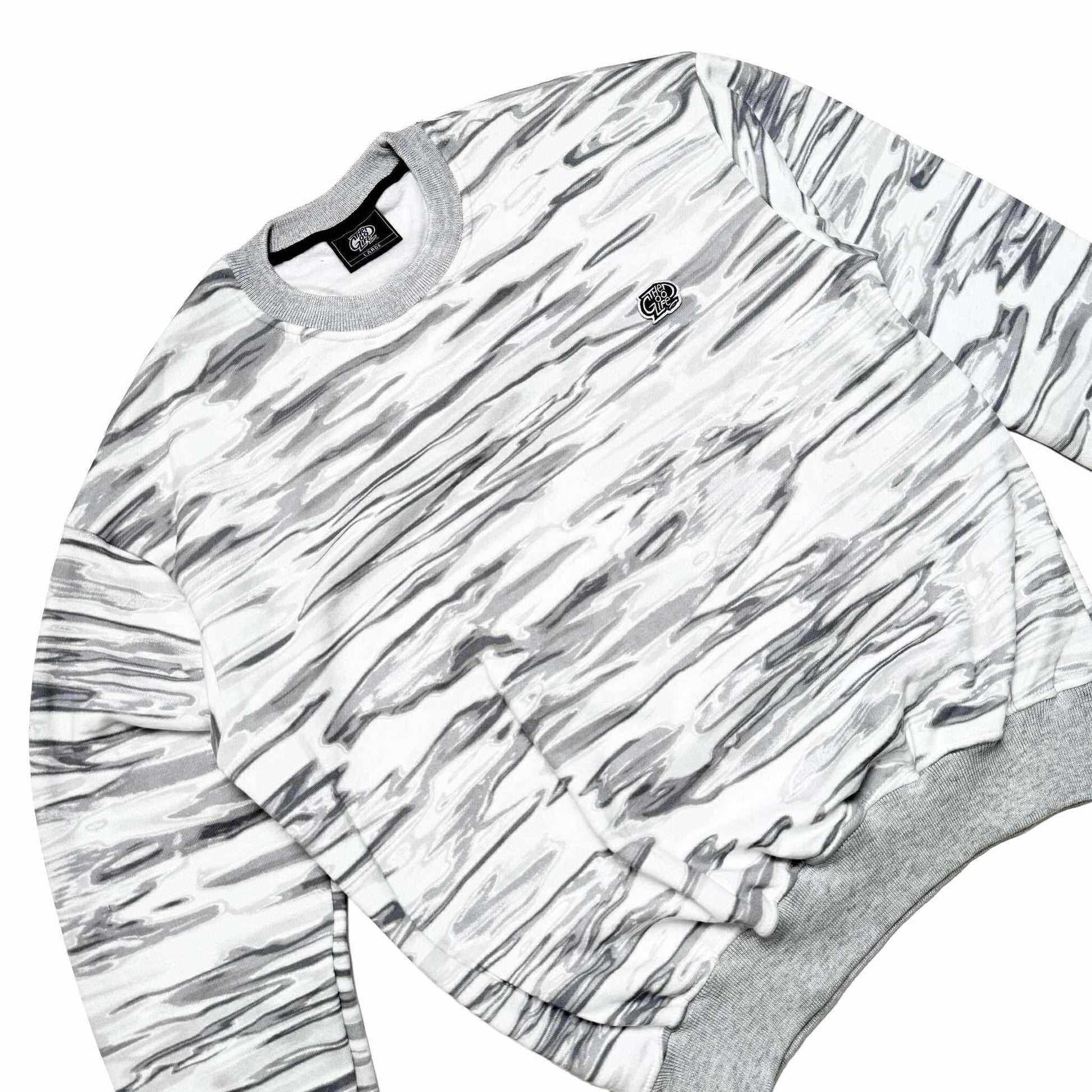 CAMOU (WHITE) SWEATSHIRT