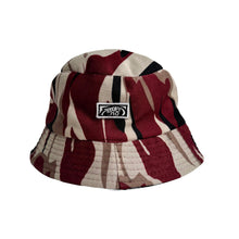 CAMO (MAROON) BUCKET HAT