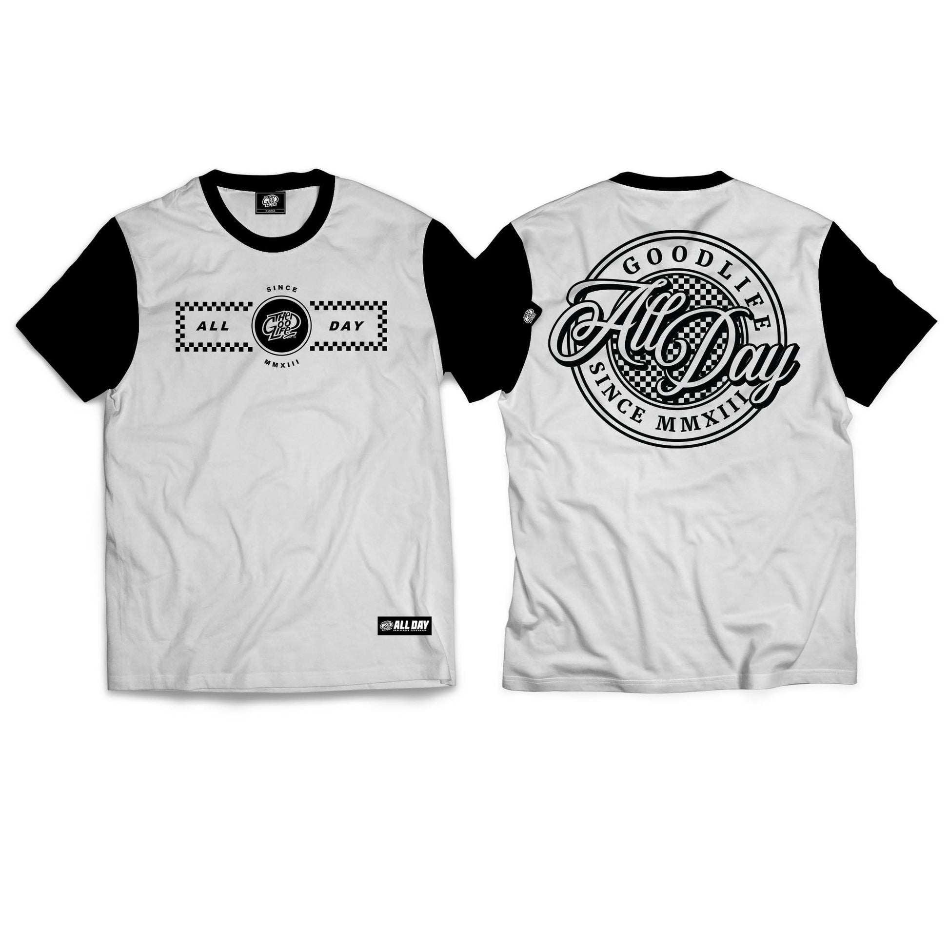 CHECKERED (2TONE) T-SHIRT