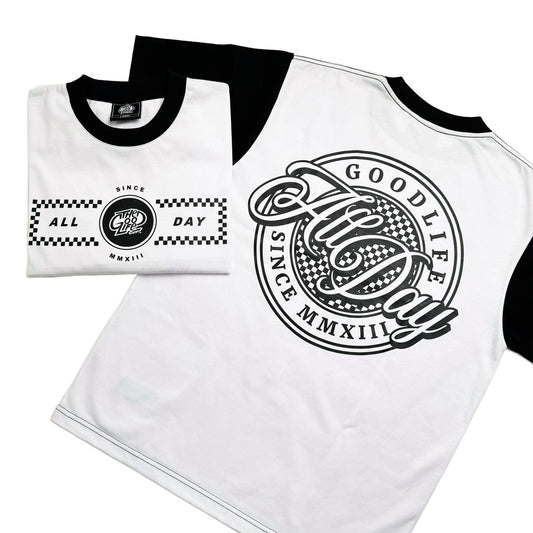 CHECKERED (2TONE) T-SHIRT