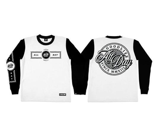 CHECKERED (2TONE) CREWNECK
