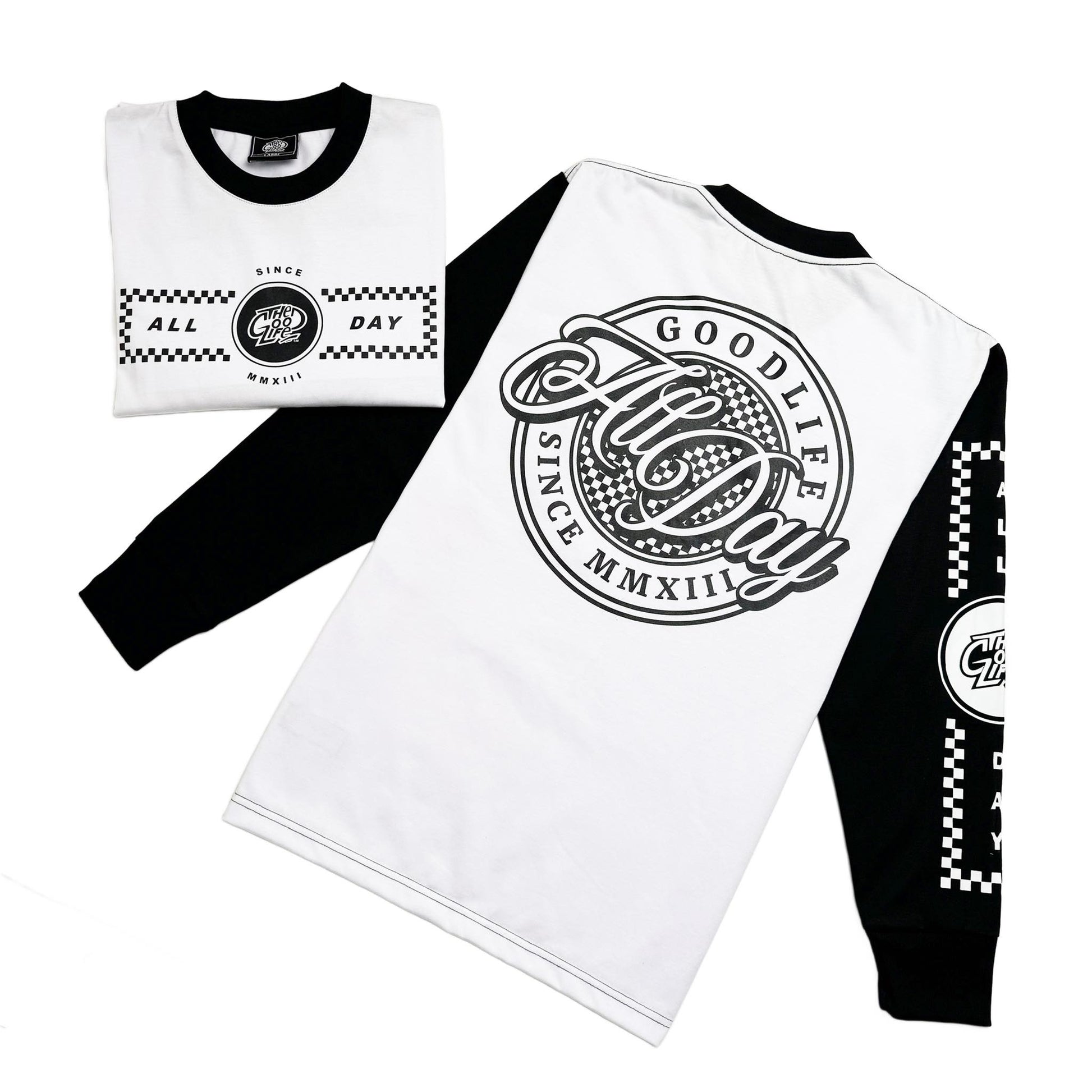 CHECKERED (2TONE) CREWNECK