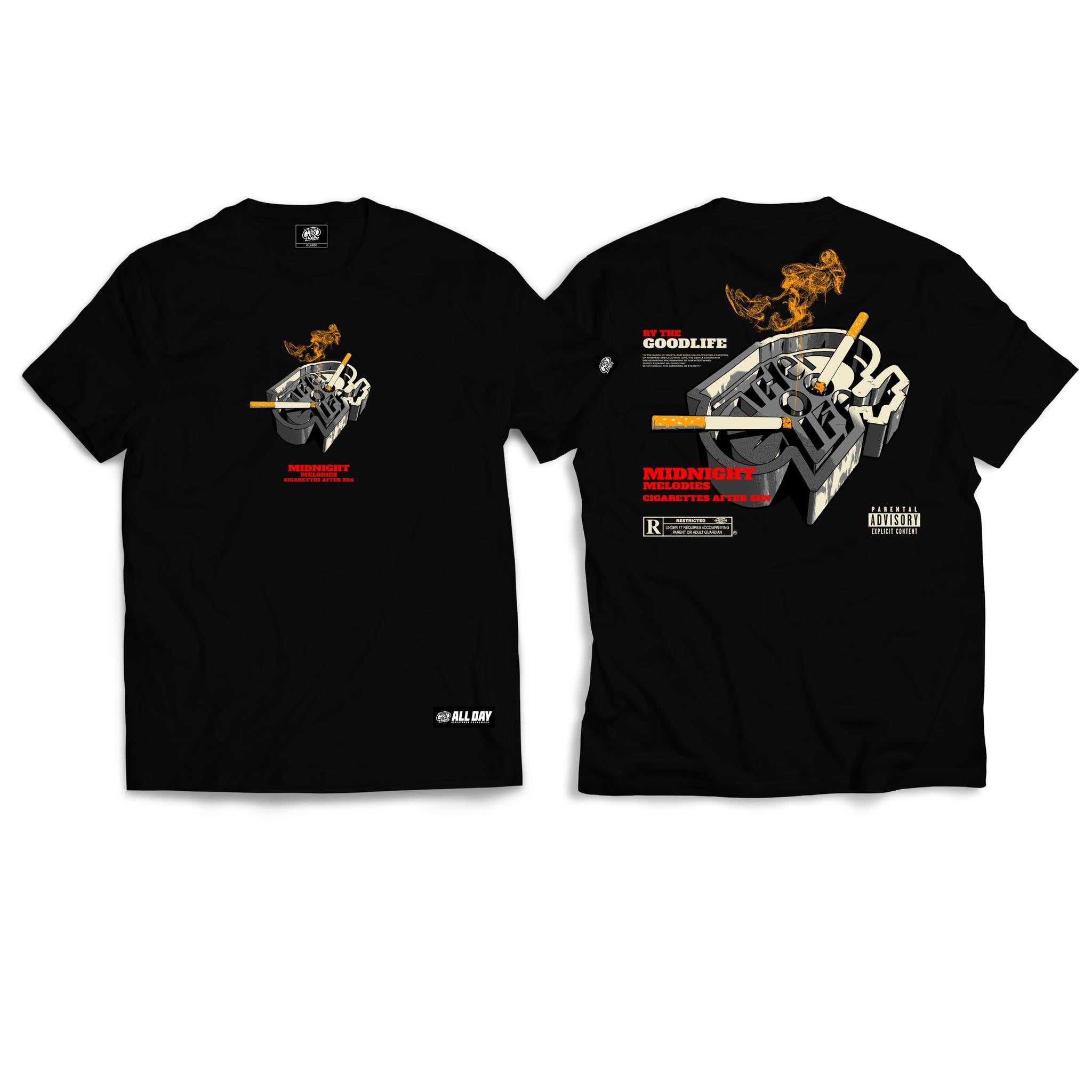 CIGARETTE (BLACK) T-SHIRT
