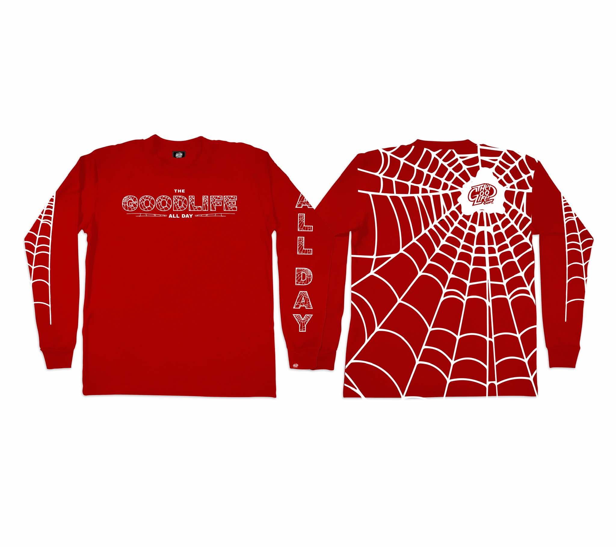 COBWEB (RED) CREWNECK