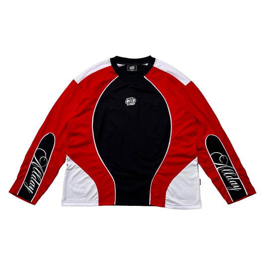 CRIMSON WAVE (BLACK/RED) LONG SLEEVE