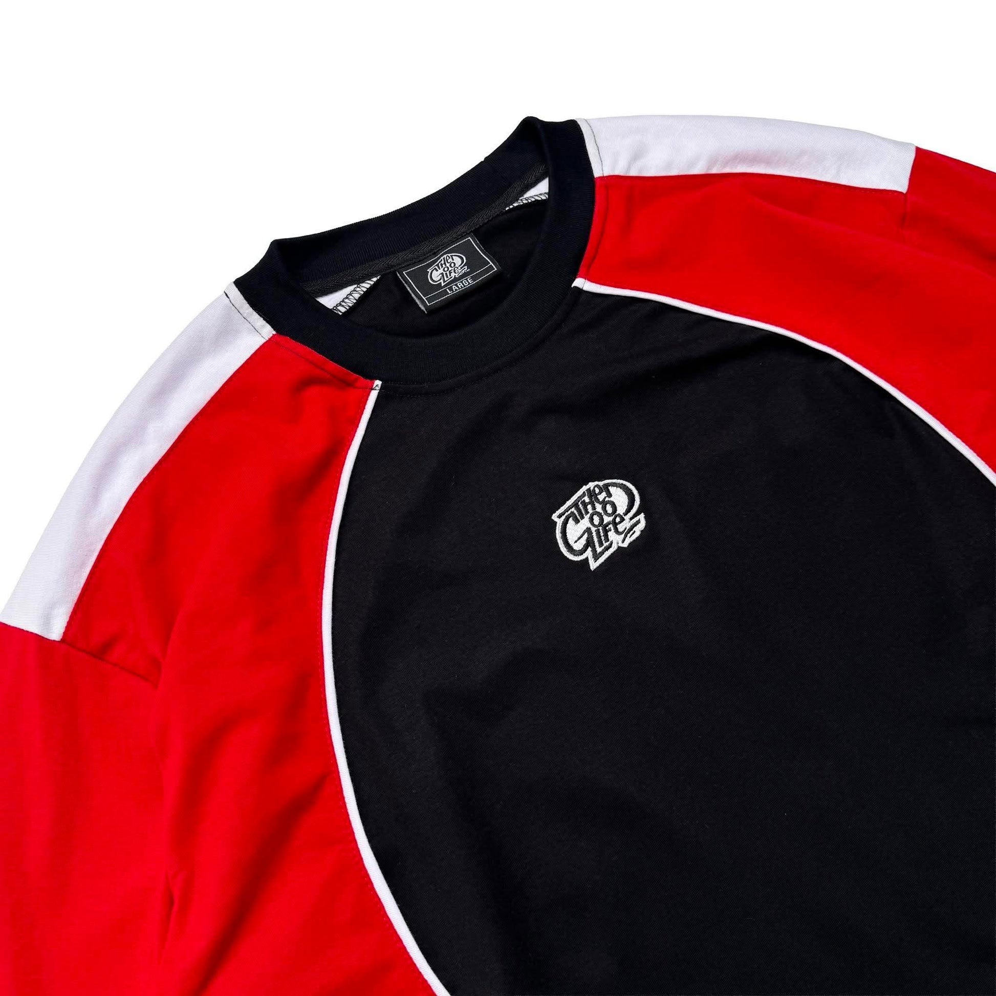 CRIMSON WAVE (BLACK/RED) LONG SLEEVE
