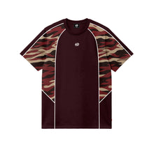 CAMO SPLICE (MAROON) T-SHIRT