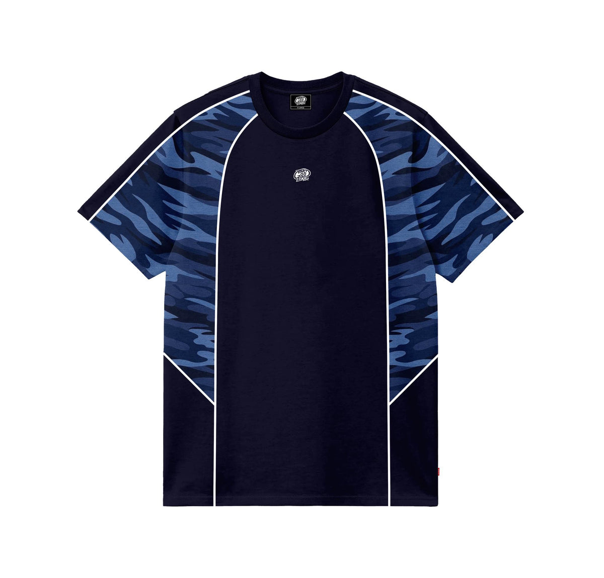 CAMO SPLICE (NAVY BLUE) T-SHIRT