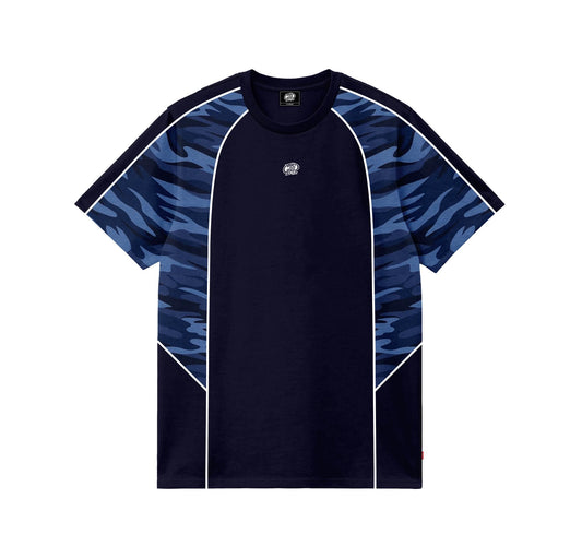 CAMO SPLICE (NAVY BLUE) T-SHIRT