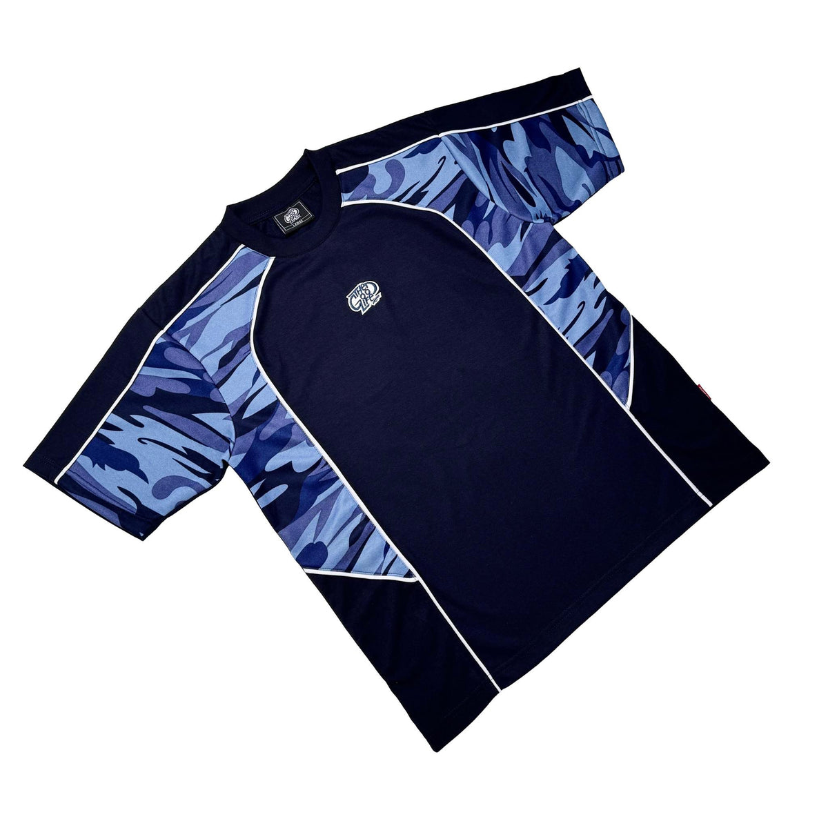 CAMO SPLICE (NAVY BLUE) T-SHIRT