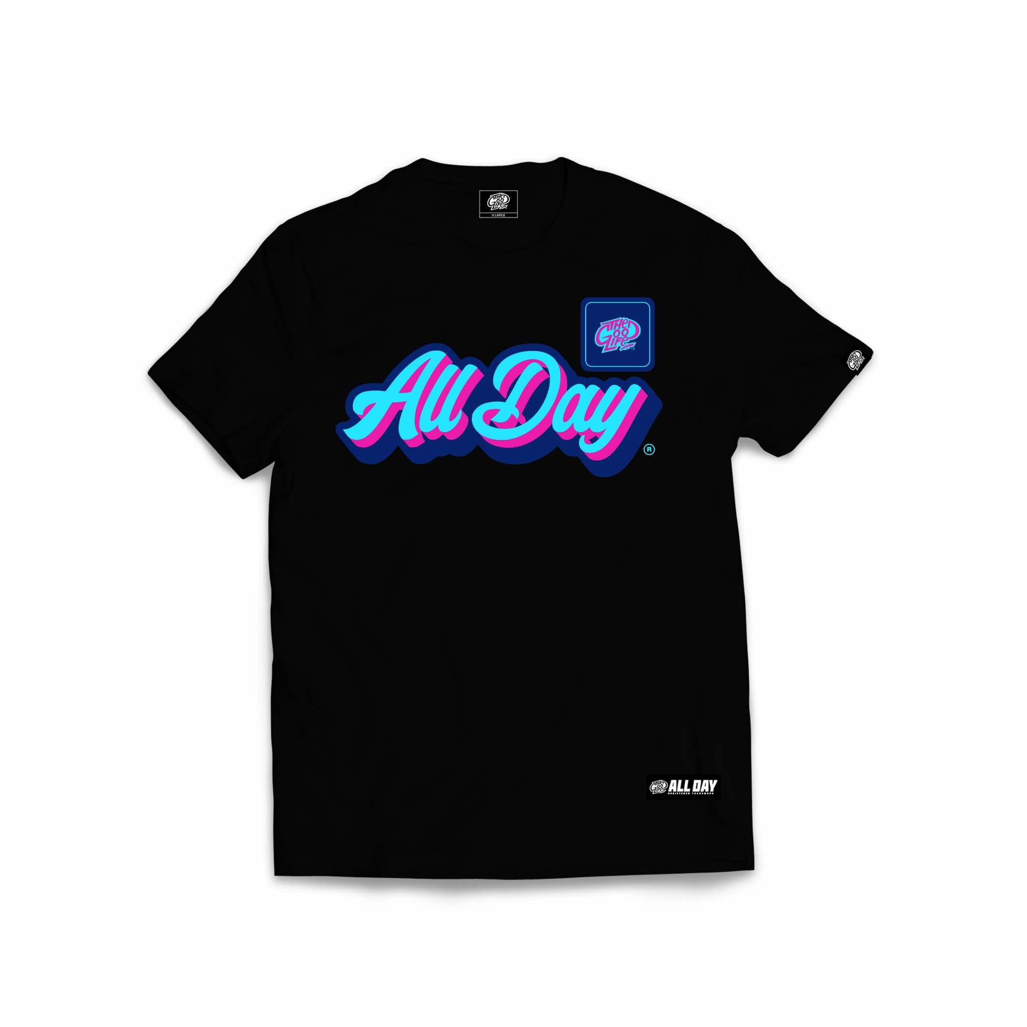 CURSIVE BOX (BLACK) T-SHIRT
