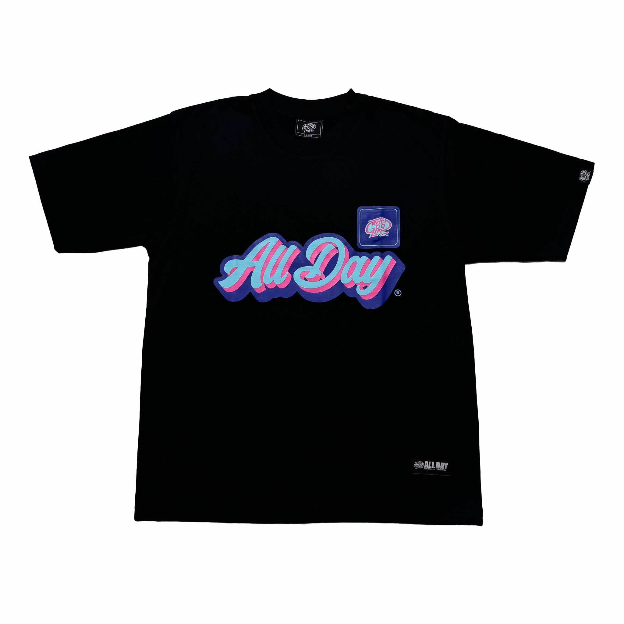 CURSIVE BOX (BLACK) T-SHIRT