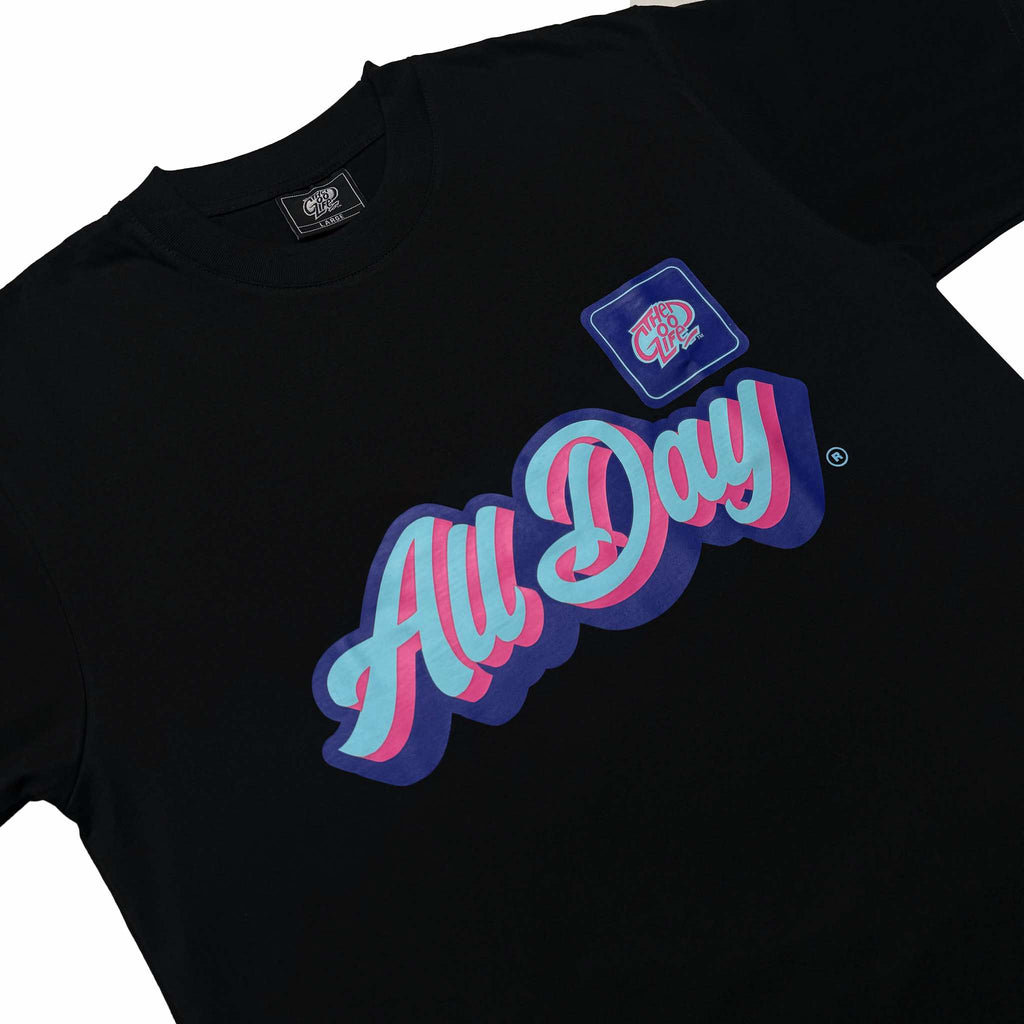 CURSIVE BOX (BLACK) T-SHIRT