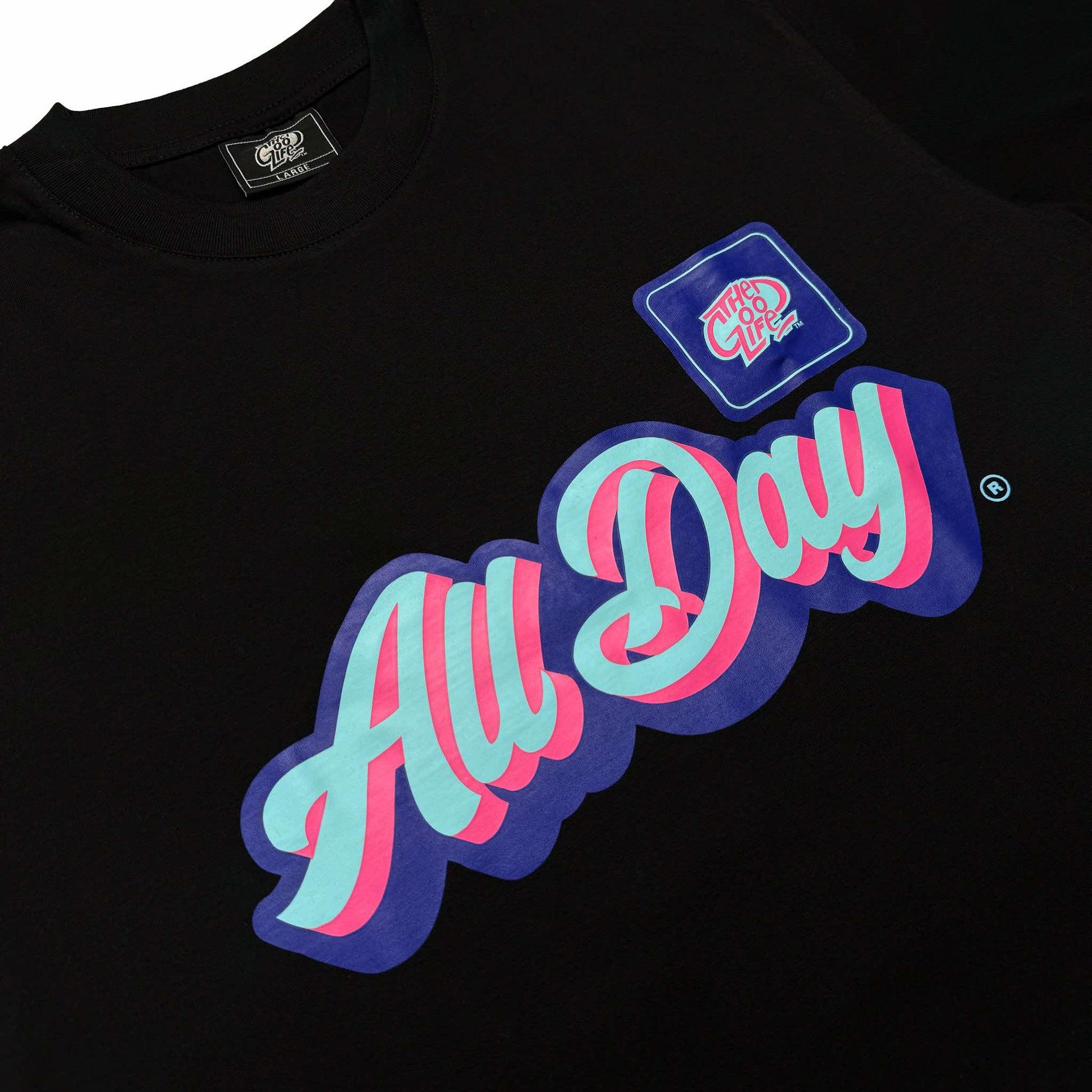 CURSIVE BOX (BLACK) T-SHIRT