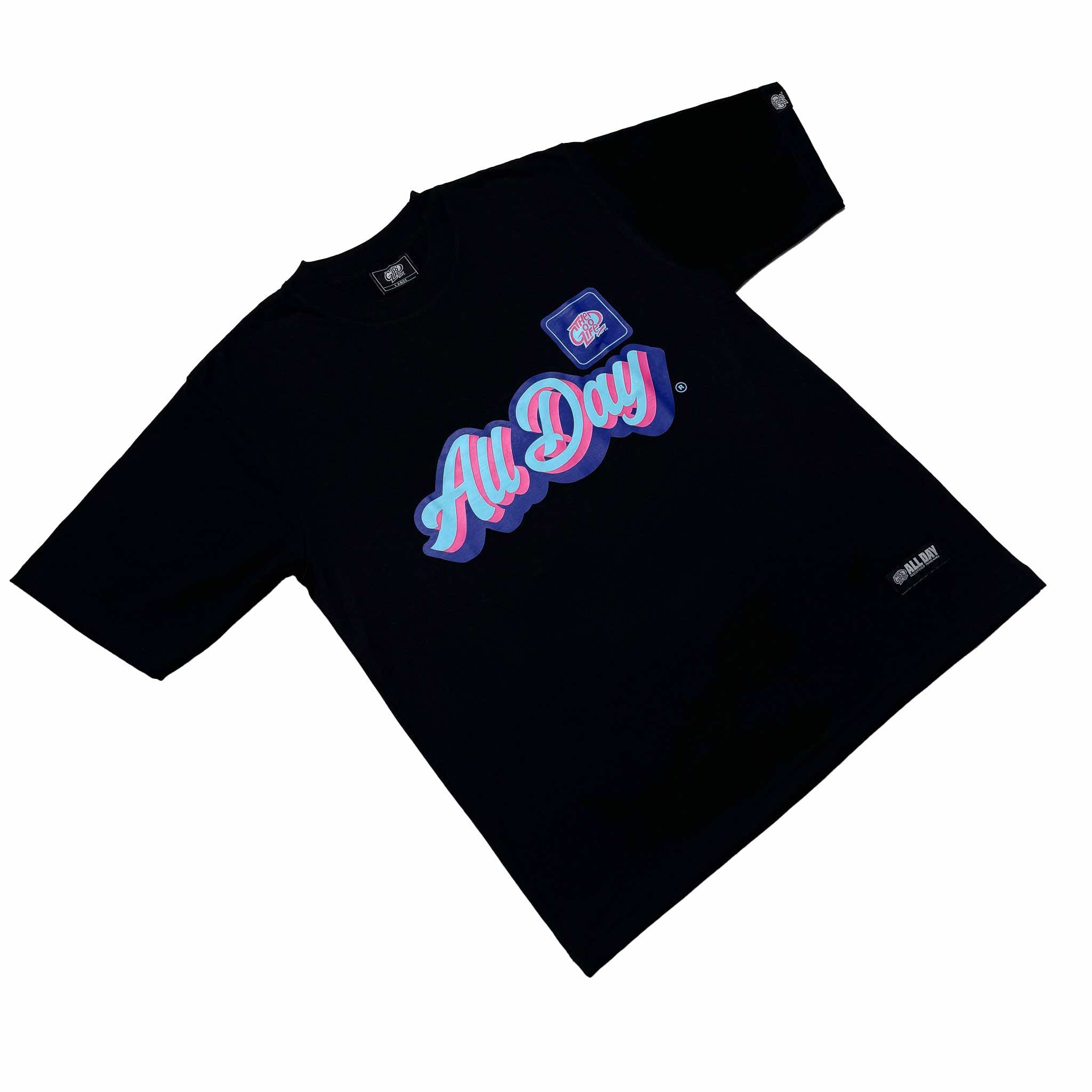 CURSIVE BOX (BLACK) T-SHIRT