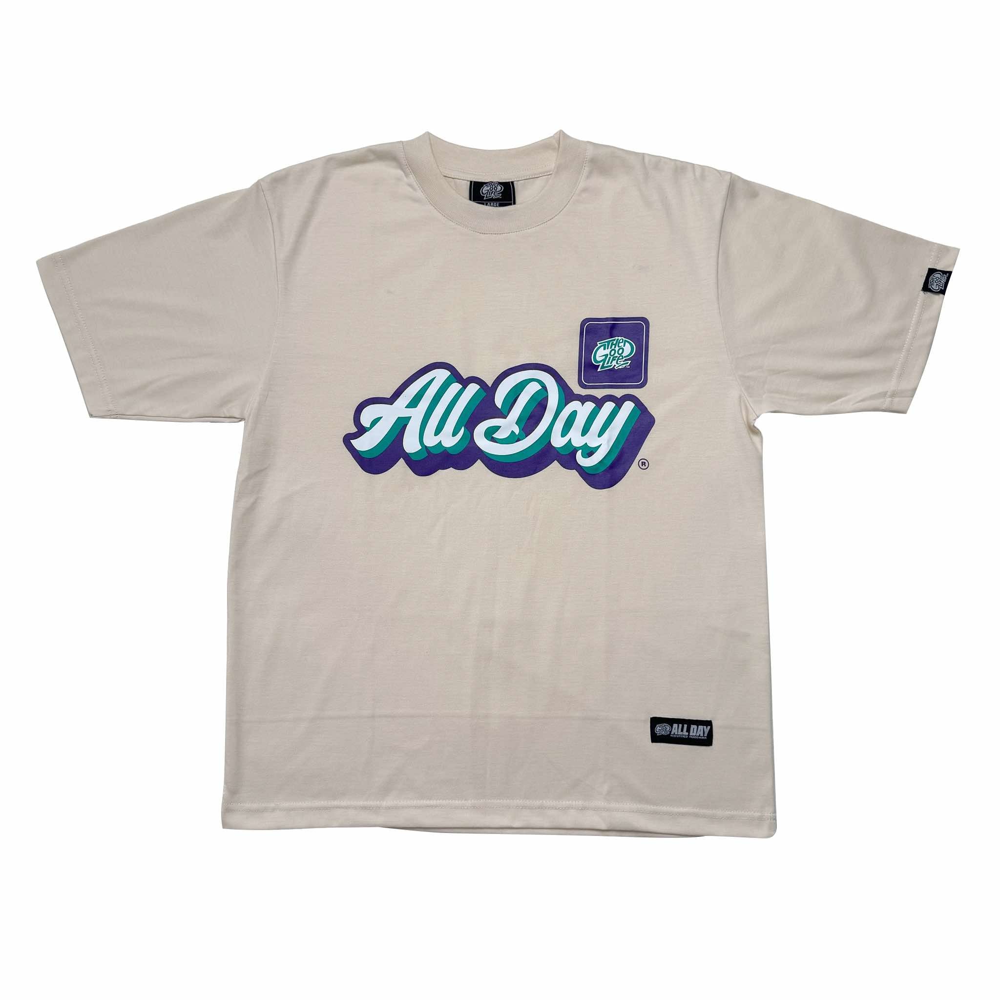 CURSIVE BOX (IVORY) T-SHIRT