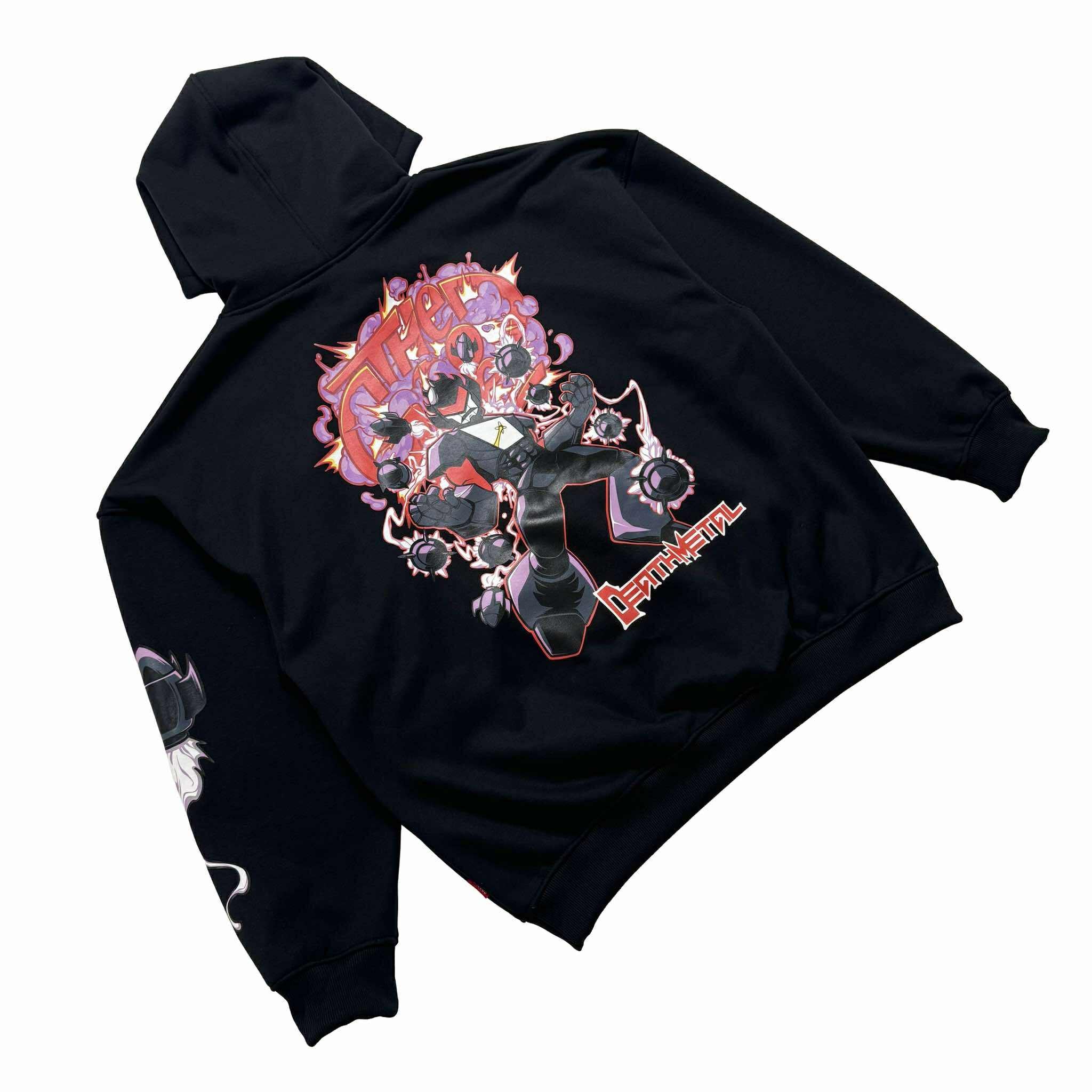 DEATH METAL (BLACK) HOODIE