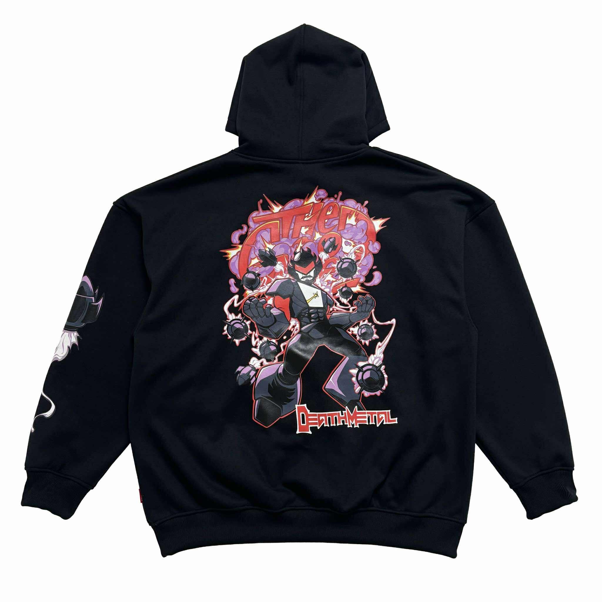 DEATH METAL (BLACK) HOODIE