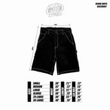OLD ENGLISH (NAVY) DENIM JORTS