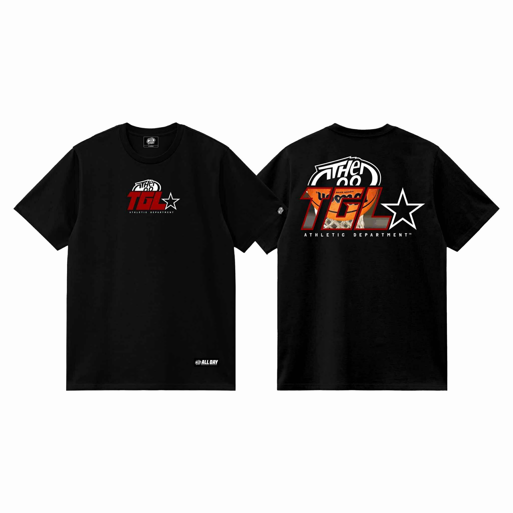 ATHLETIC DEPT. (BLACK) T-SHIRT