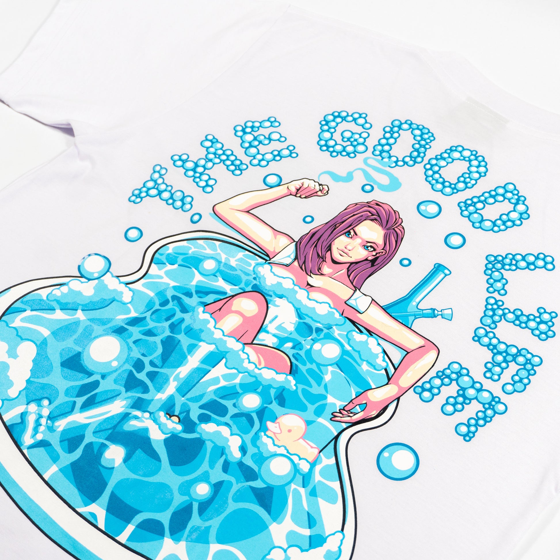BUBBLE BATH (WHITE) T-SHIRT