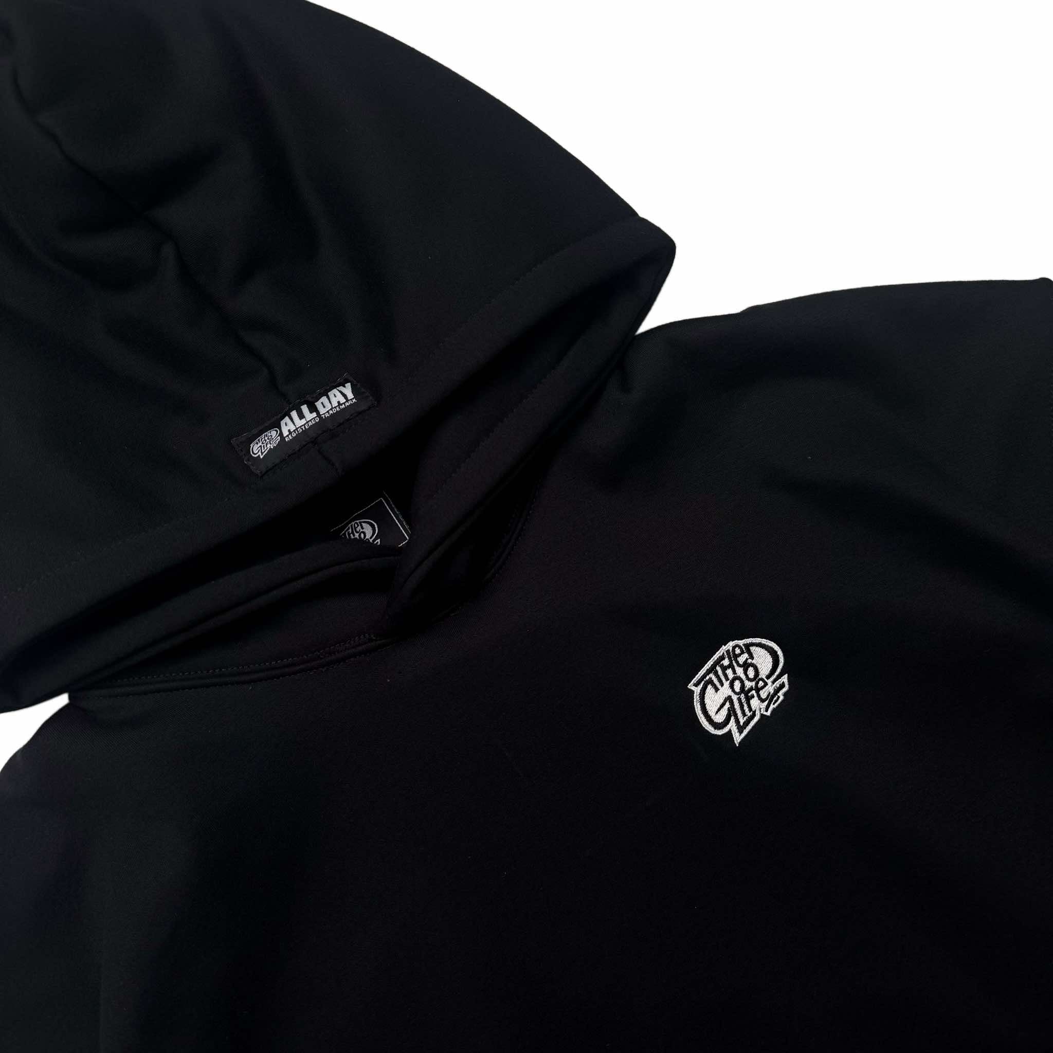“EMBRO LOGO” (BLACK) HOODIE