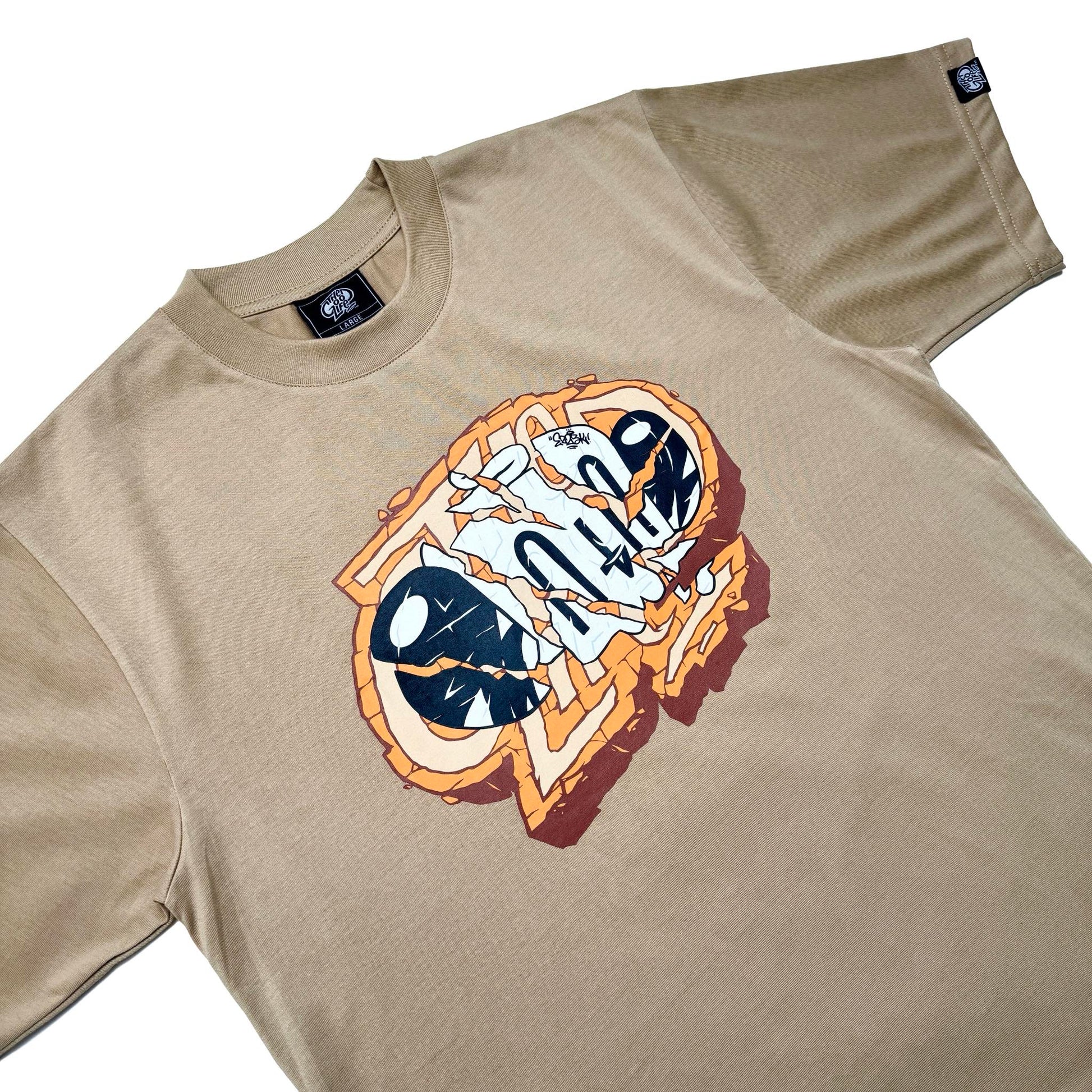 EZZEK (KHAKI) - T-SHIRT