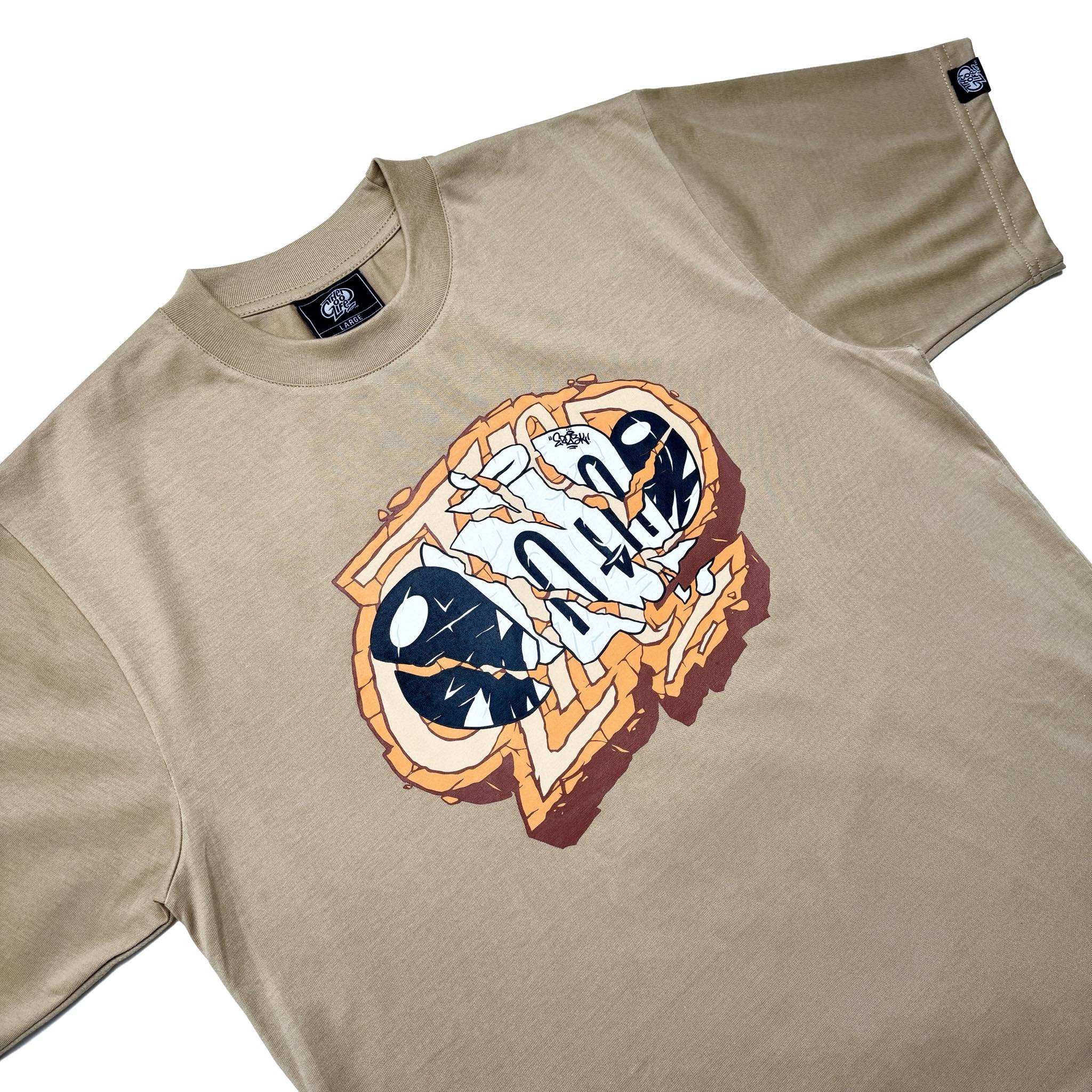 EZZEK (KHAKI) - T-SHIRT