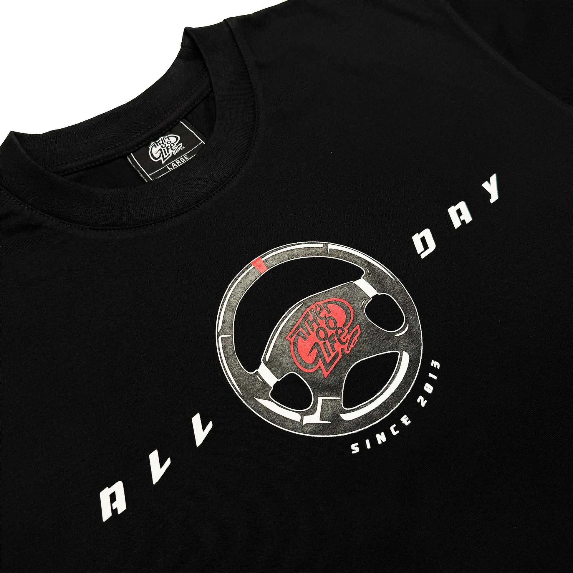 FAST LANE (BLACK) T-SHIRT