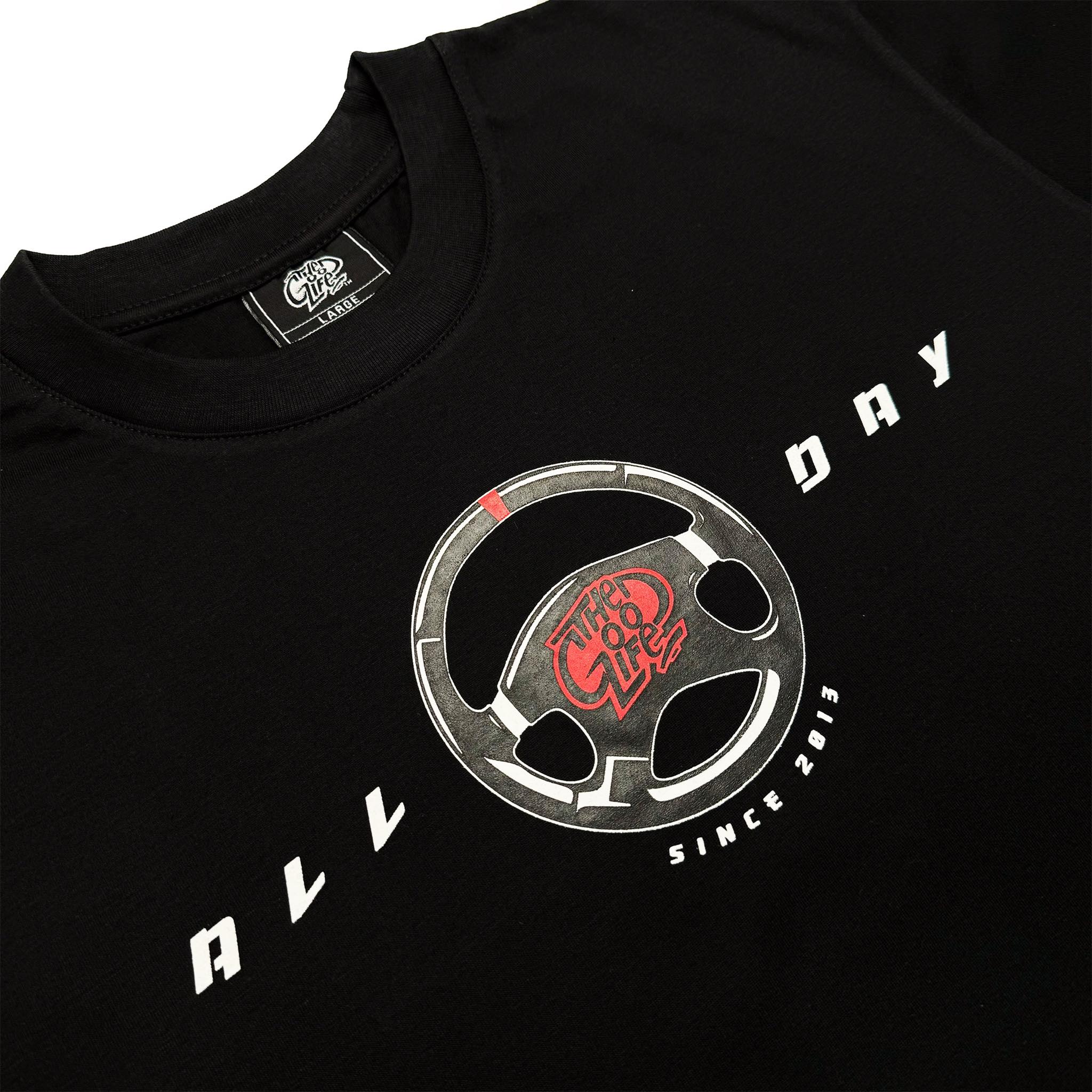 FAST LANE (BLACK) T-SHIRT