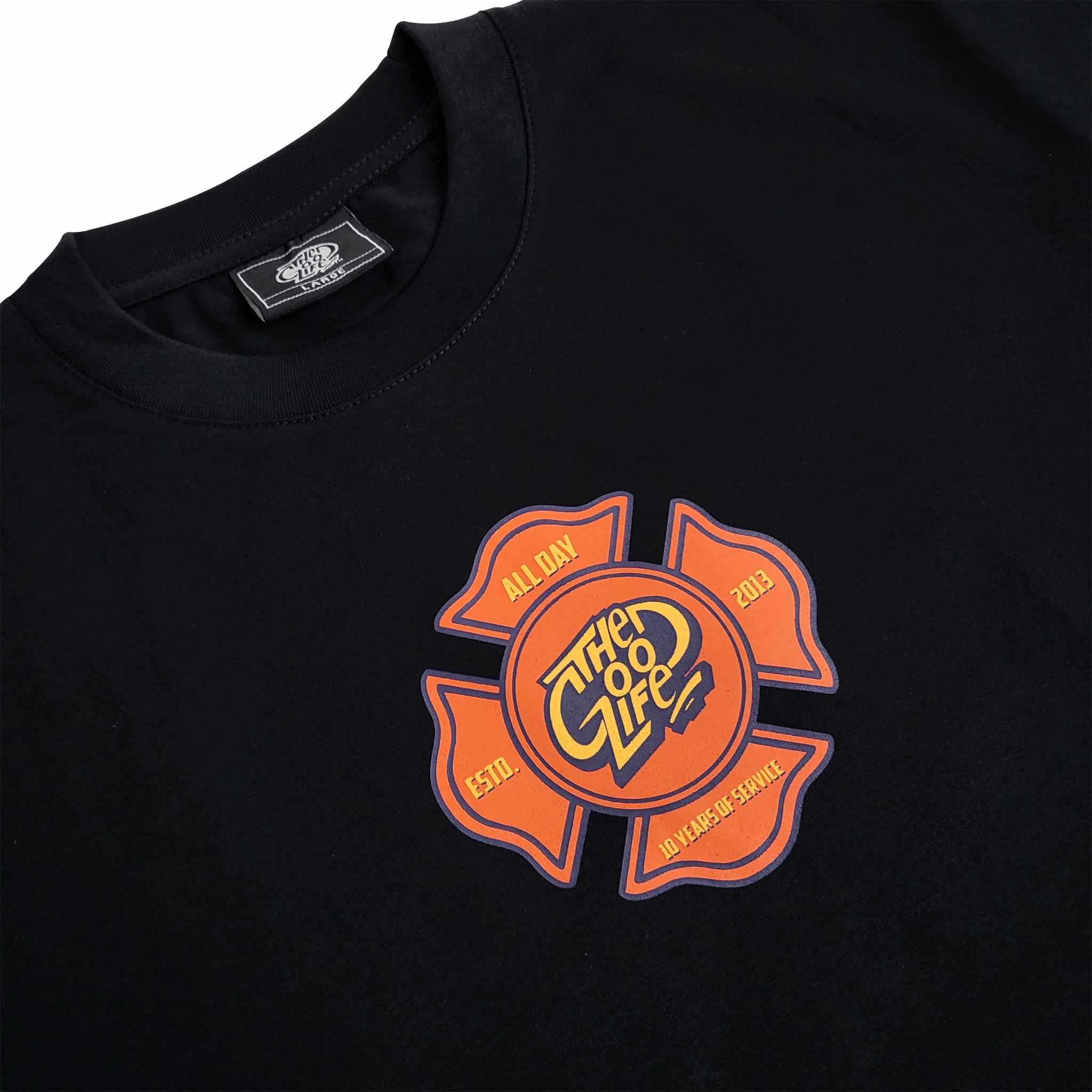 FIRE DEPT. (BLACK) T-SHIRT