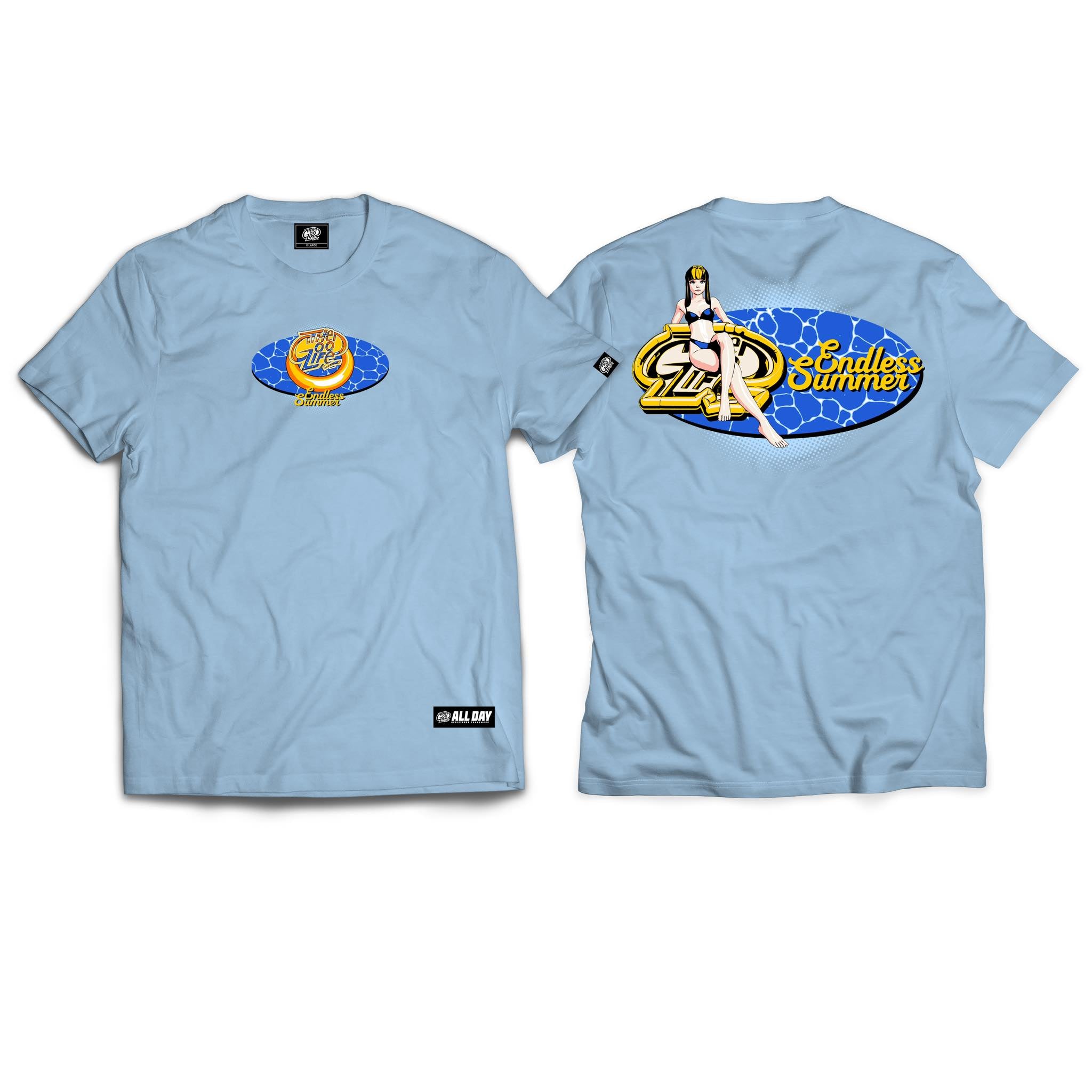 FLOAT (POWDER BLUE) T-SHIRT