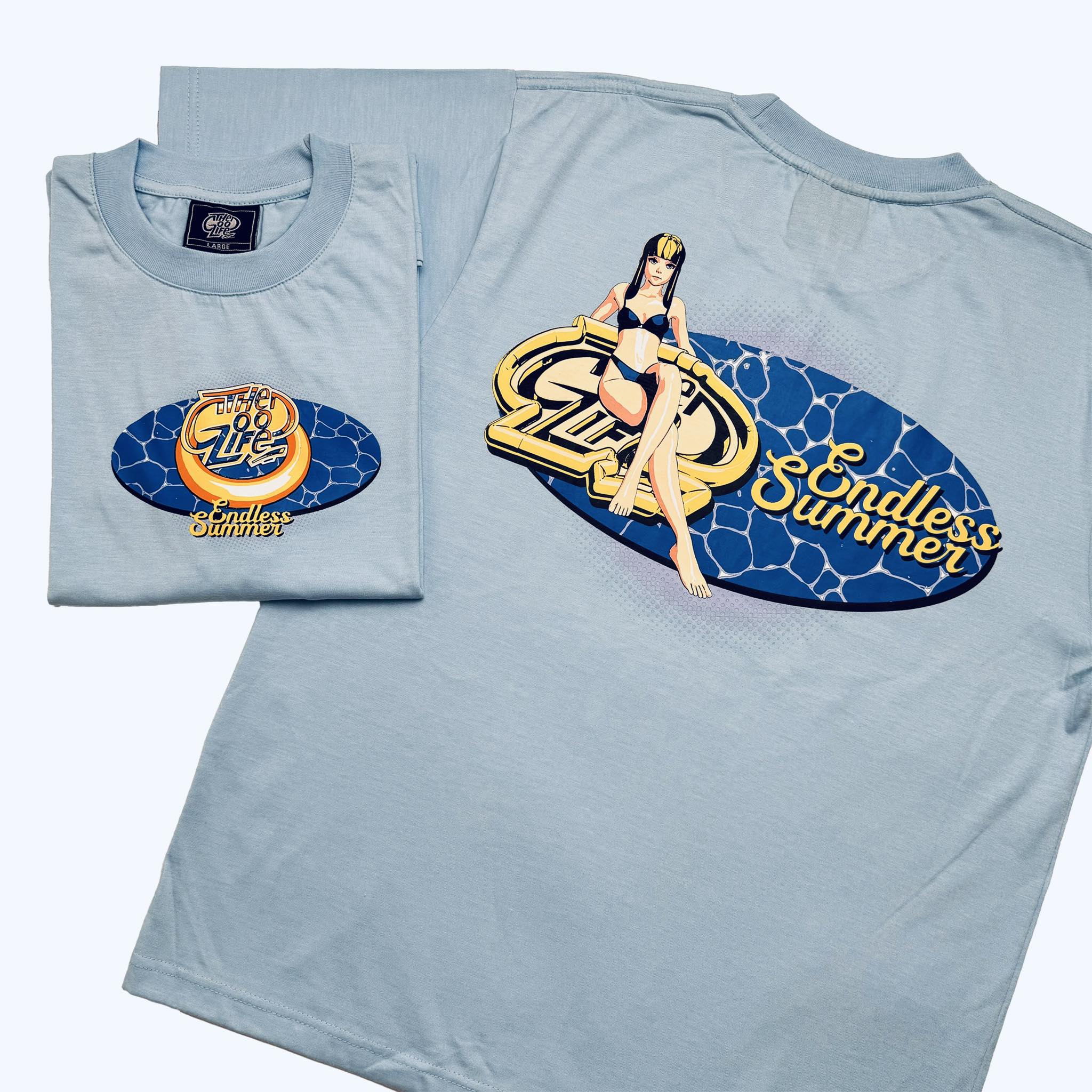 FLOAT (POWDER BLUE) T-SHIRT