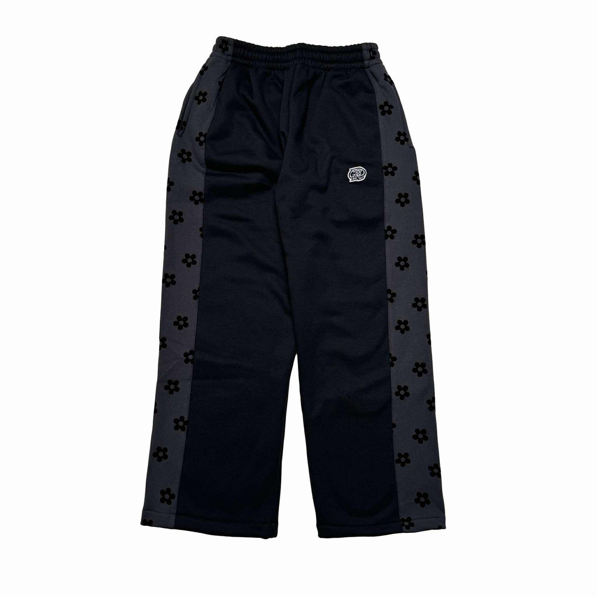 DAISY FLORAL (BLACK/GRAY) PANTS