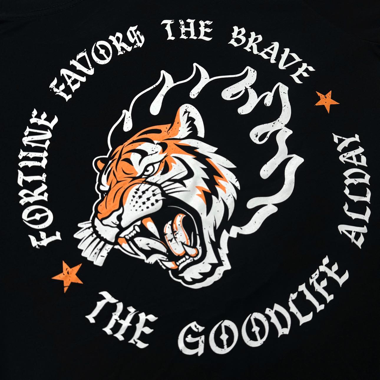 FORTUNE BRAVE (BLACK) T-SHIRT