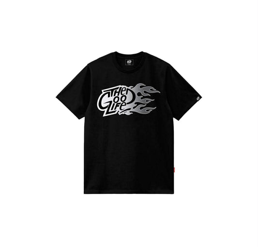 FLAME OG “GRAY” (BLACK) - T-SHIRT