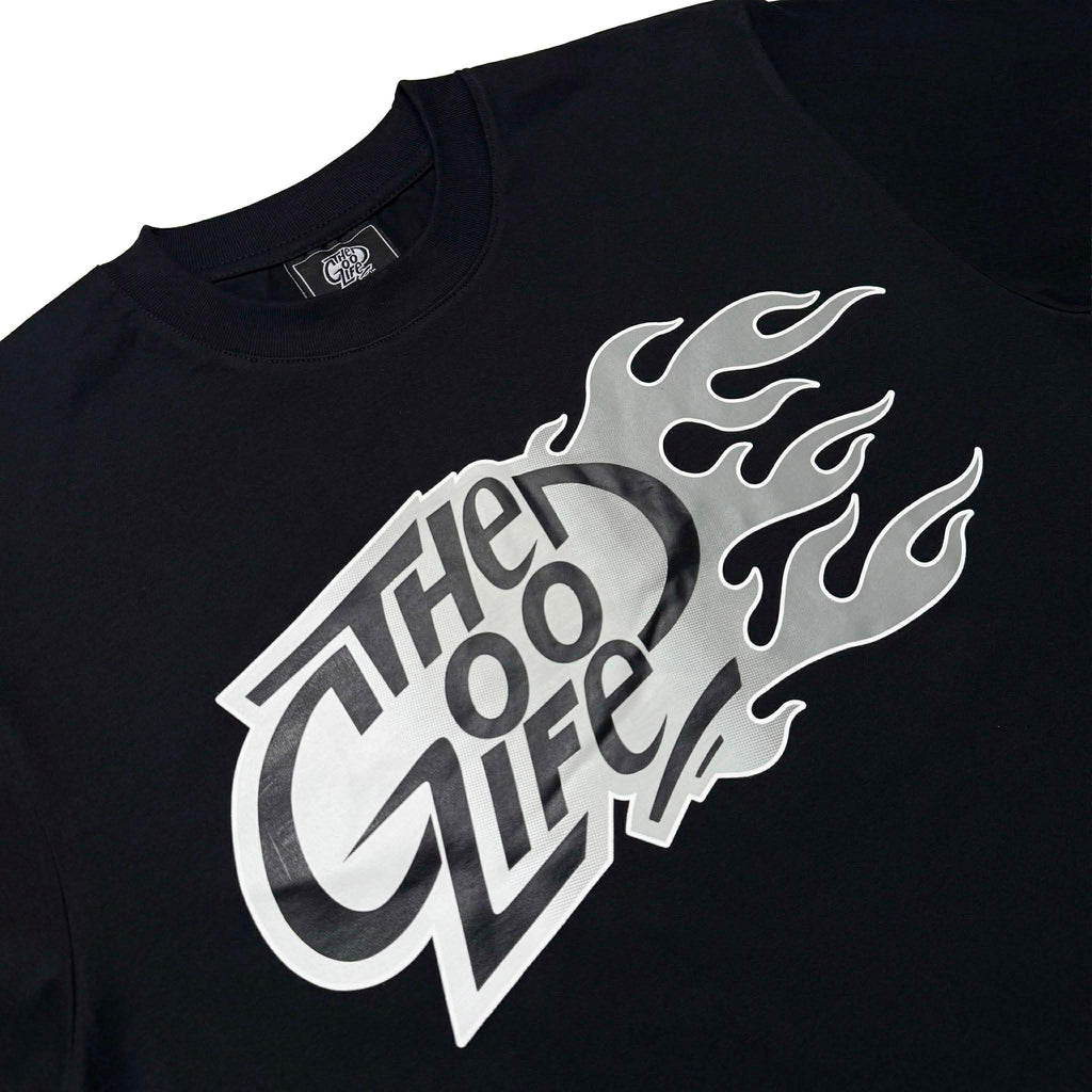FLAME OG “GRAY” (BLACK) - T-SHIRT