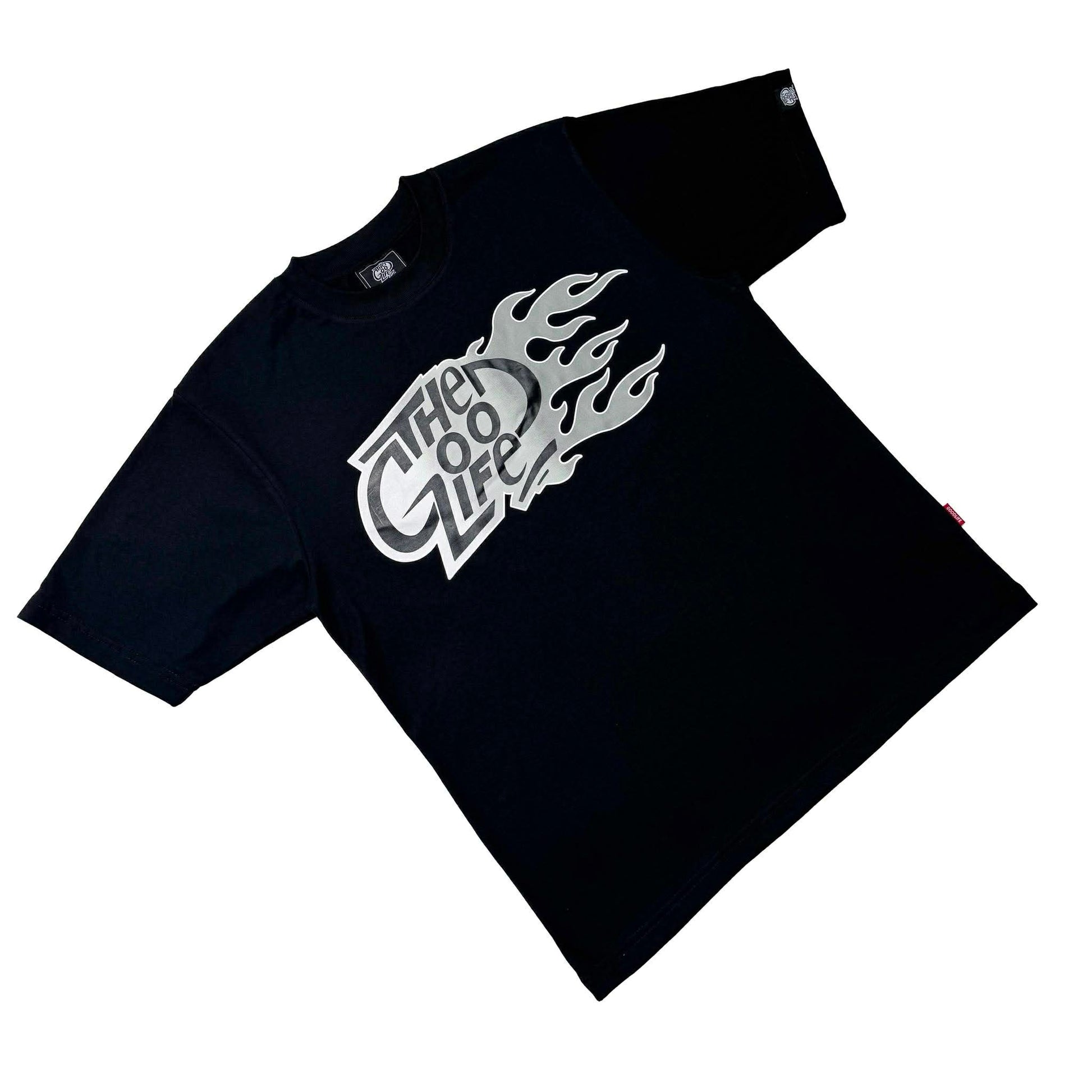 FLAME OG “GRAY” (BLACK) - T-SHIRT