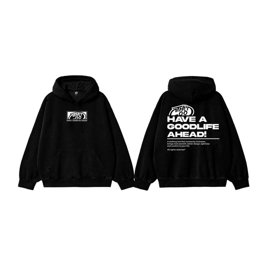 GREETINGS (BLACK) HOODIE