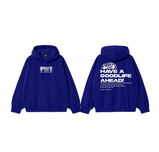 GREETINGS (ROYAL BLUE) HOODIE