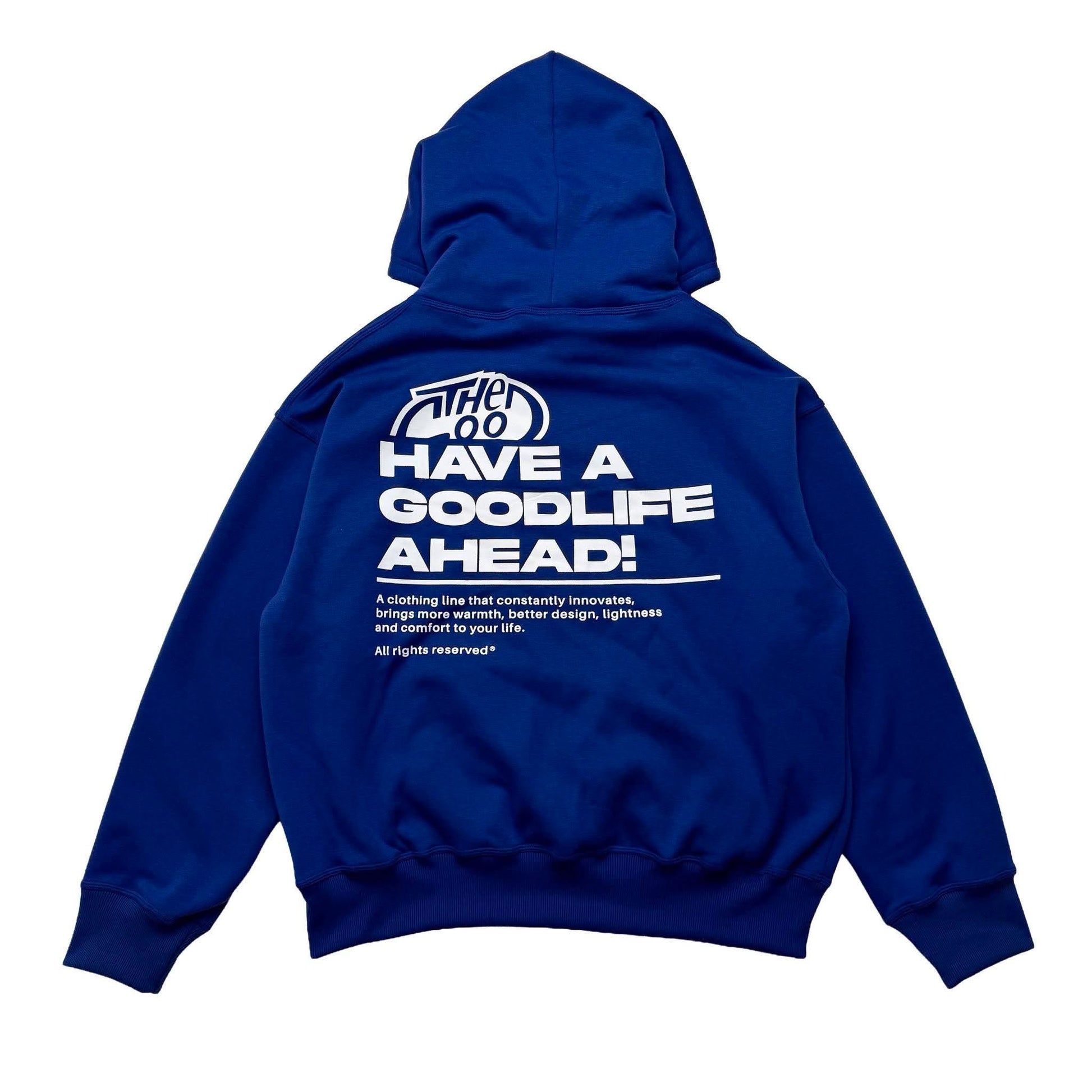 GREETINGS (ROYAL BLUE) HOODIE