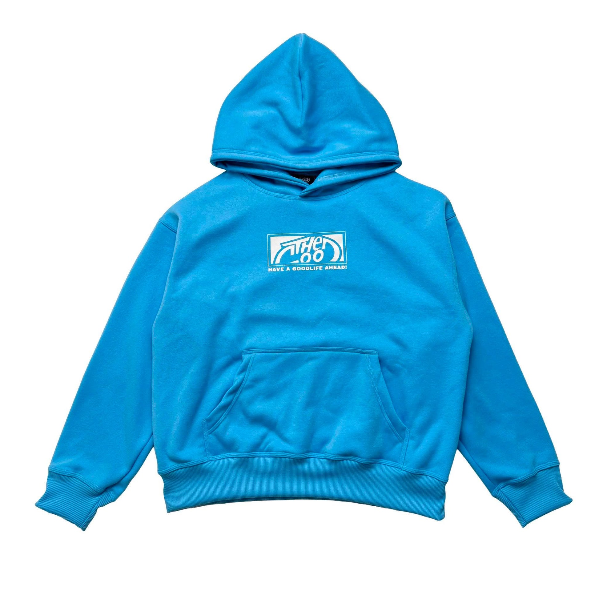GREETINGS (LIGHT BLUE) HOODIE