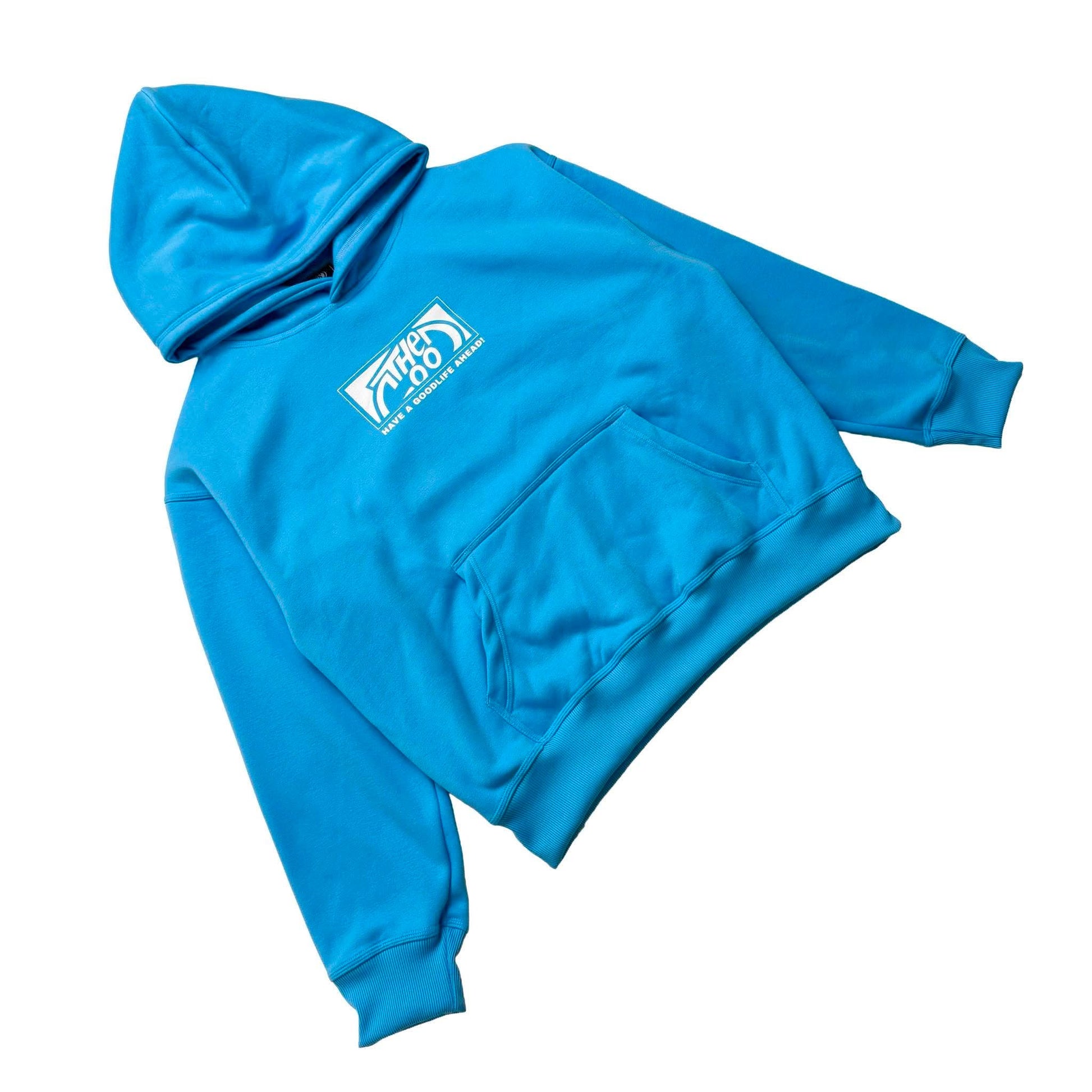 GREETINGS (LIGHT BLUE) HOODIE