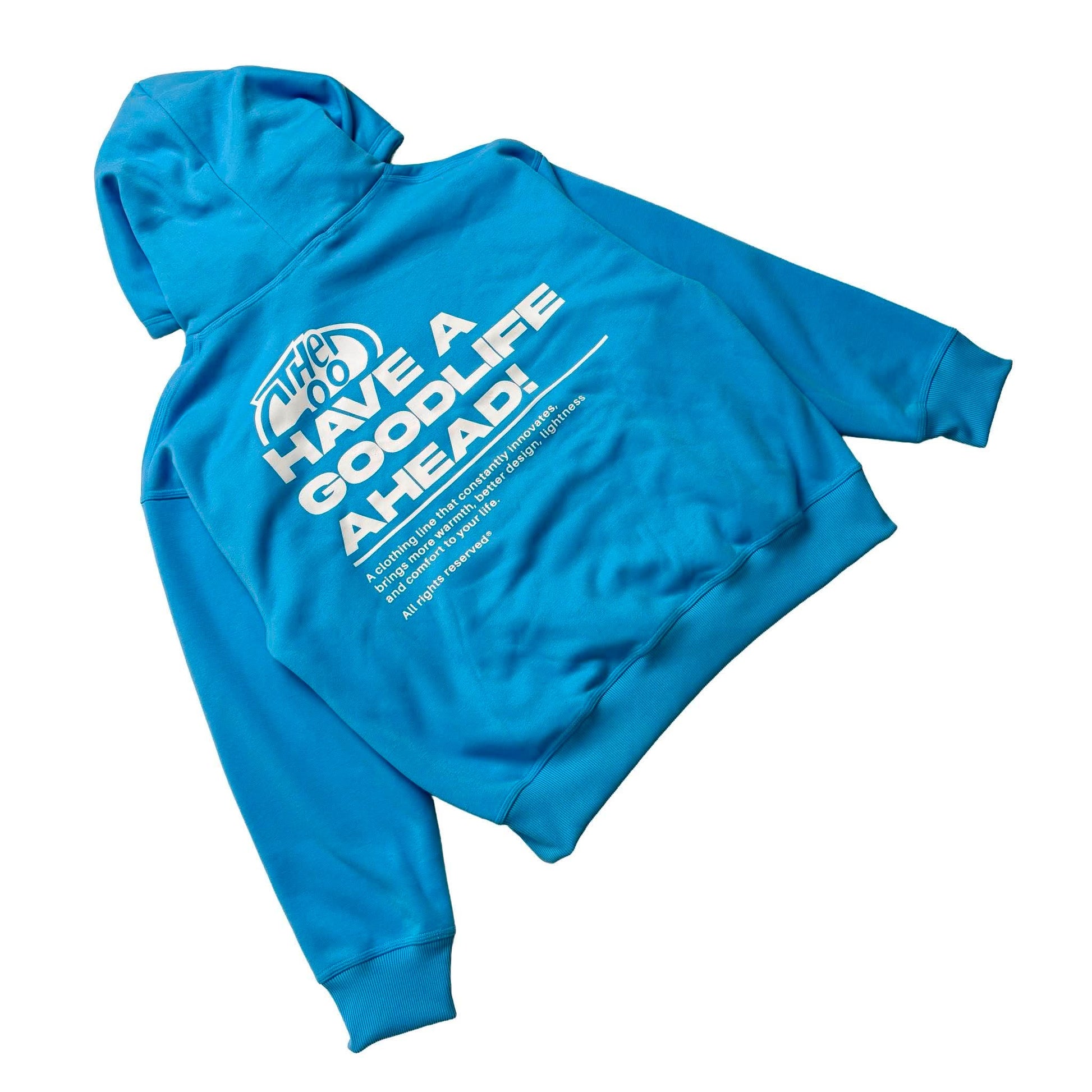 GREETINGS (LIGHT BLUE) HOODIE