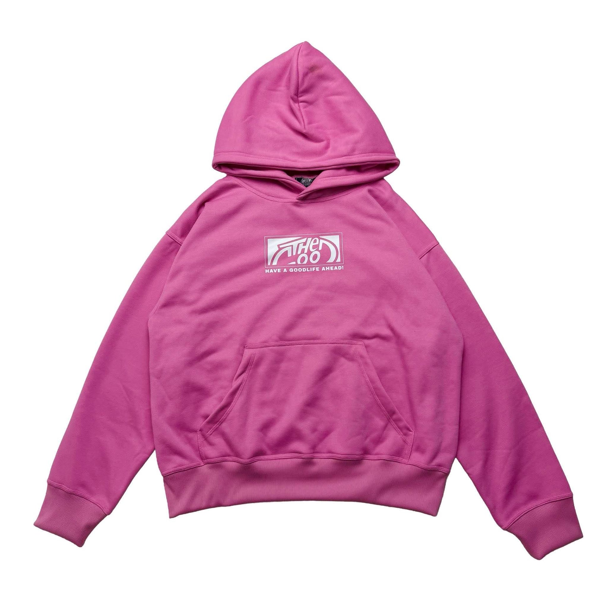 GREETINGS (LIGHT PINK) HOODIE