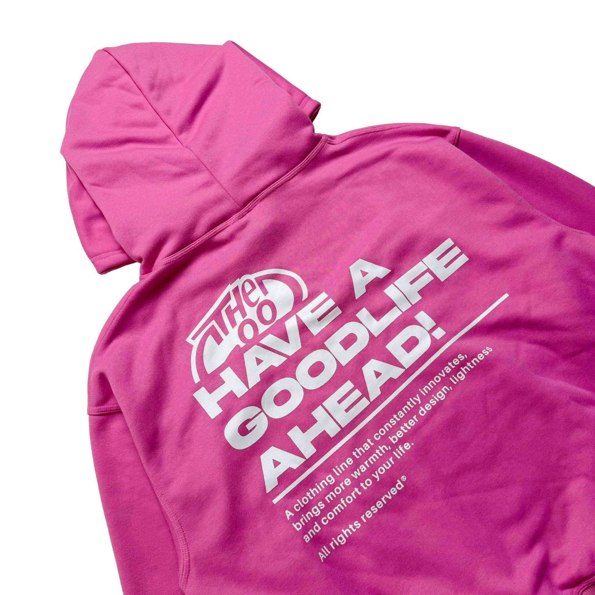 GREETINGS (LIGHT PINK) HOODIE