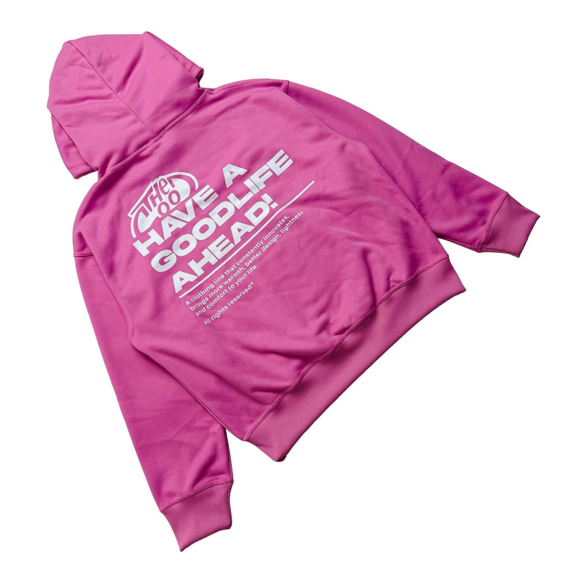 GREETINGS (LIGHT PINK) HOODIE