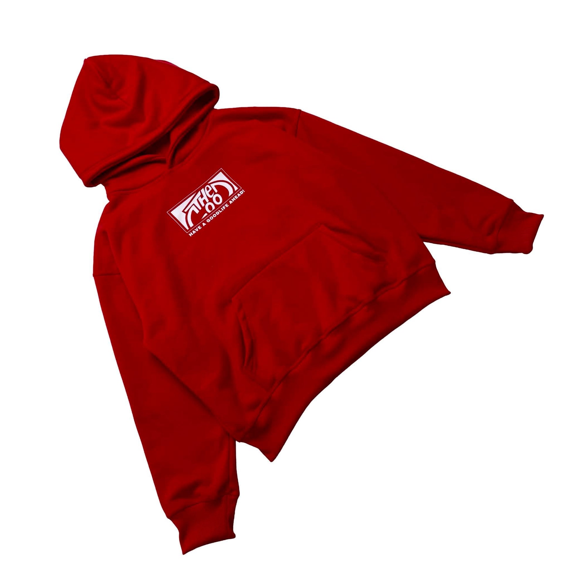 GREETINGS (RED) HOODIE
