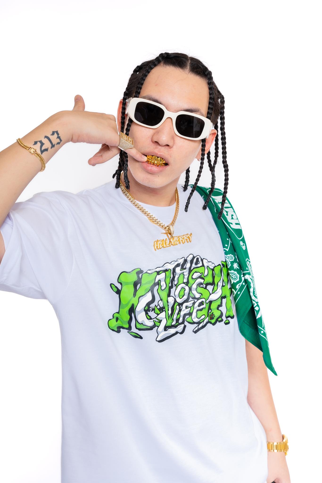 KRATOM (WHITE) T-SHIRT